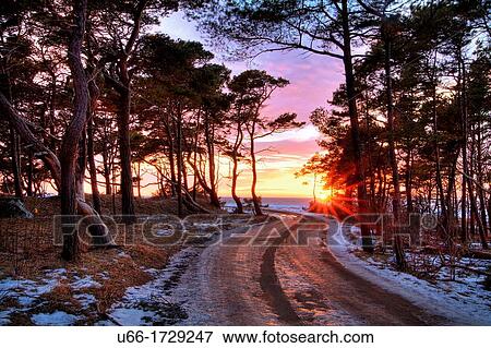 Stock Photo - Eksatkusten Gotland Sweden.. Fotosearch