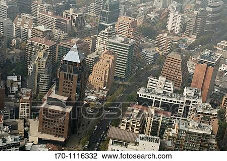 El Bosque Avenue in financial area of Santiago city View Large Photo Image Stock Image - El Bosque Avenue in financial area of Santiago city. Fotosearch