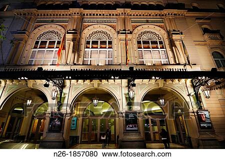Stock Image - El Gran Teatre del Liceu Les Rambles Barcelona. Fotosearch