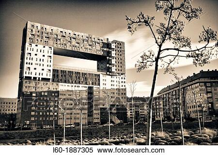 El Mirador de Sanchinarro, Social Housing designed by Blanca Lle?, Madrid, Spain View Large Photo Image Stock Photography - El Mirador de Sanchinarro, Social Housing designed by Blanca Lle?, Madrid, Spain. Fotosearch