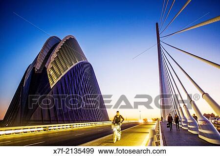 El Pont de l? Assut de l? Or and L? Agora, in City of Arts and Sciences. Valencia, Spain. View Large Photo Image Stock Photo - El Pont de l? Assut de l? Or and L? Agora, in City of Arts and Sciences. Valencia, Spain.. Fotosearch