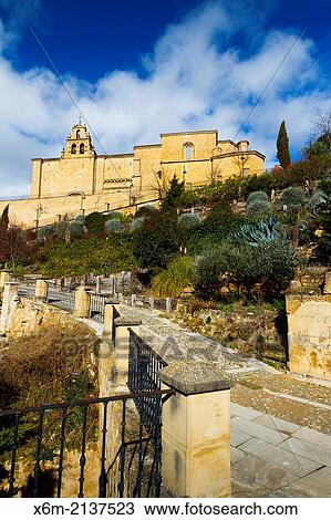 Stock Image - El Santo Cristo medieval chapel. Labastida. Rioja Alavesa. Alava, Basque Country, Spain, Europe.. Fotosearch