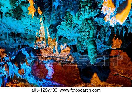 El Soplao Cave Saja-Nansa Cantabria Spain. View Large Photo Image Stock Image - El Soplao Cave Saja-Nansa Cantabria Spain.. Fotosearch