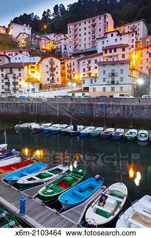 Elantxobe, Biscay, Basque Country, Spain. View Large Photo Image Picture - Elantxobe, Biscay, Basque Country, Spain.. Fotosearch