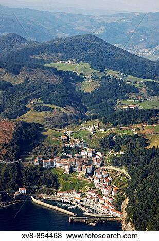 Elantxobe, Biscay, Basque country, Spain View Large Photo Image Stock Photo - Elantxobe, Biscay, Basque country, Spain. Fotosearch