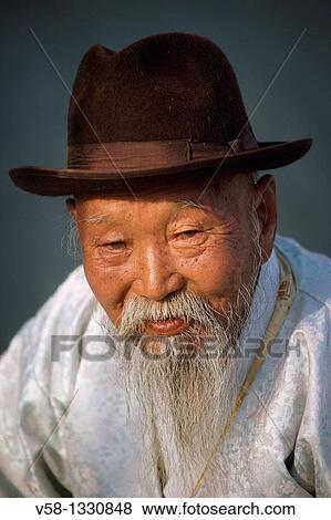 Elder, Kongju region, South Korea View Large Photo Image Stock Photo - Elder, Kongju region, South Korea. Fotosearch