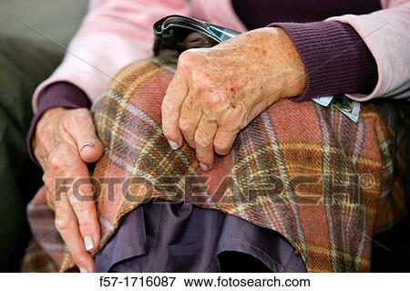 Elderly woman's hands View Large Photo Image Stock Photo - Elderly woman's hands. Fotosearch