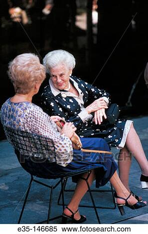 Stock Photography - Elderly women. Fotosearch