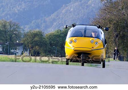 Electric car in Switzerland. View Large Photo Image Stock Photography - Electric car in Switzerland.. Fotosearch