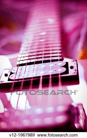 Electric Guitar View Large Photo Image Stock Photo - Electric Guitar. Fotosearch