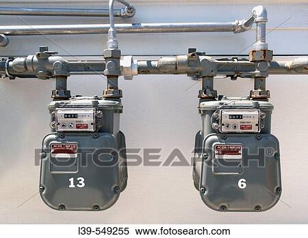 Electric or gas meters in Turners Falls. Massachusetts. USA. View Large Photo Image Stock Photography - Electric or gas meters in Turners Falls. Massachusetts. USA.. Fotosearch
