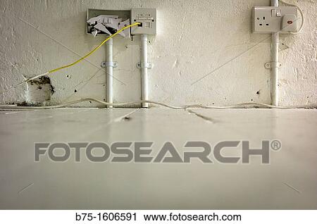 Stock Image - electrical sockets. Fotosearch