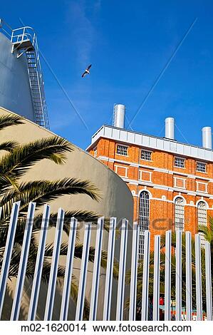 Picture - Electricity Museum in Belem district, Lisbon, Portugal, Europe. Fotosearch