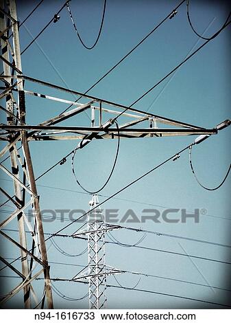 Electricity Pylons La Canyada residential area, Valencia, Spain View Large Photo Image Stock Image - Electricity Pylons La Canyada residential area, Valencia, Spain. Fotosearch