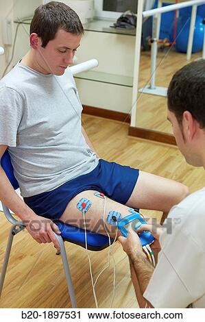 Electrotherapy for quadriceps strengthening or analgesia Physiotherapy medical center, Donostia, San Sebastian, Gipuzkoa, Basque Country, Spain View Large Photo Image Stock Image - Electrotherapy for quadriceps strengthening or analgesia Physiotherapy medical center, Donostia, San Sebastian, Gipuzkoa, Basque Country, Spain. Fotosearch