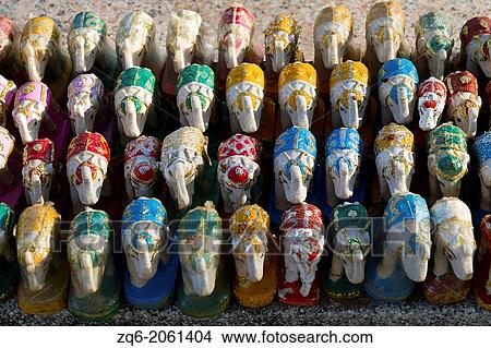 Elephant Sculptures on Cape Laem Promthep, Thailand. View Large Photo Image Picture - Elephant Sculptures on Cape Laem Promthep, Thailand.. Fotosearch