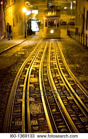 Elevador da Gloria, Lisboa, Portugal View Large Photo Image Stock Image - Elevador da Gloria, Lisboa, Portugal. Fotosearch