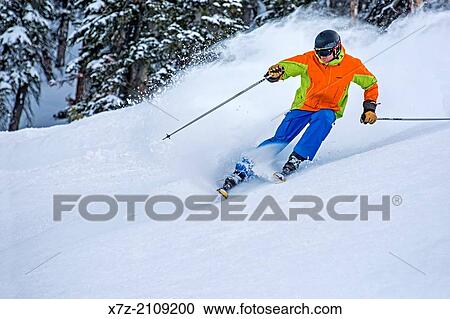 Elijah Weber skiing Limelight on Bald Mountain at Sun Valley Resort in the city of Ketchum in central Idaho. View Large Photo Image Stock Image - Elijah Weber skiing Limelight on Bald Mountain at Sun Valley Resort in the city of Ketchum in central Idaho.. Fotosearch