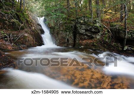 Ellen's Falls which are located along Hobbs Brook in Albany, New Hampshire USA during the autumn months View Large Photo Image Stock Photography - Ellen's Falls which are located along Hobbs Brook in Albany, New Hampshire USA during the autumn months. Fotosearch