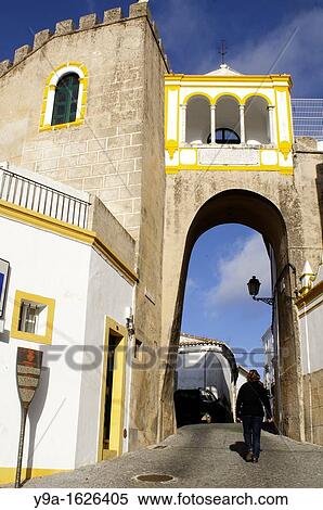 Elvas cidadel central door, Evora, Alentejo, Portugal View Large Photo Image Stock Photography - Elvas cidadel central door, Evora, Alentejo, Portugal. Fotosearch