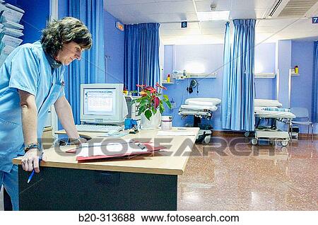 Emergency room of hospital View Large Photo Image Stock Photo - Emergency room of hospital. Fotosearch