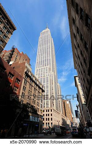 Empire State Building in New York, USA. View Large Photo Image Stock Image - Empire State Building in New York, USA.. Fotosearch