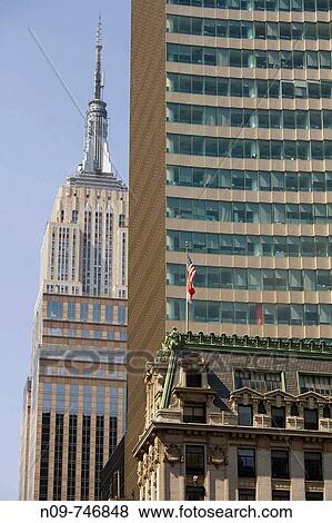 Stock Photo - Empire State Building, Manhattan, New York City, USA. Fotosearch