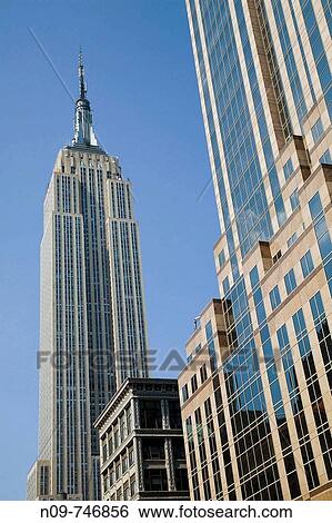 Stock Photograph - Empire State Building, Manhattan, New York City, USA. Fotosearch