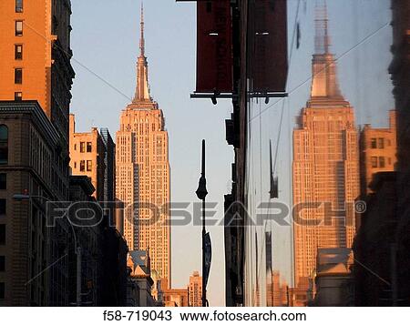 Empire State Building, Manhattan, NYC, USA View Large Photo Image Stock Image - Empire State Building, Manhattan, NYC, USA. Fotosearch