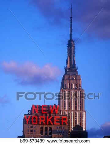 Stock Photo - Empire State Building, Midtown, Manhattan, New York, USA. Fotosearch