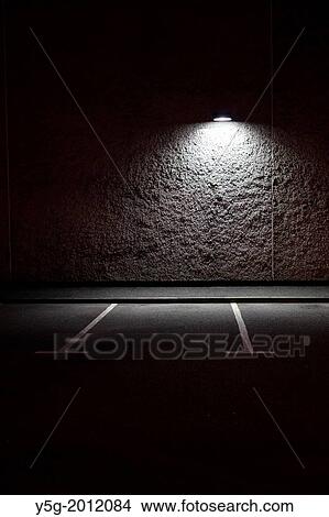 empty car park at night View Large Photo Image Picture - empty car park at night. Fotosearch