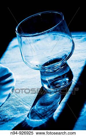 Stock Photography - Empty cocktail glass, ready to fill and serve.. Fotosearch