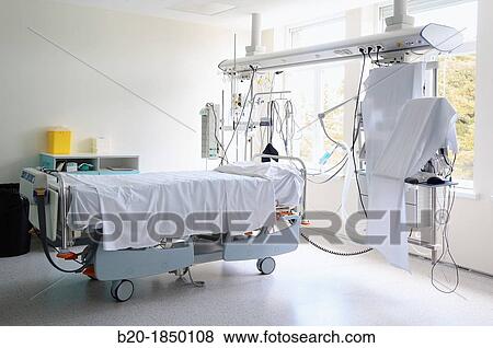 Empty Room, Intensive Care Unit ICU, Donostia Hospital, San Sebastian, Donostia, Gipuzkoa, Basque Country, Spain View Large Photo Image Stock Photo - Empty Room, Intensive Care Unit ICU, Donostia Hospital, San Sebastian, Donostia, Gipuzkoa, Basque Country, Spain. Fotosearch