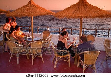 Stock Image - En Xoroi Cave Alaior, Minorca, Balearic Islands, Spain, Europe. Fotosearch