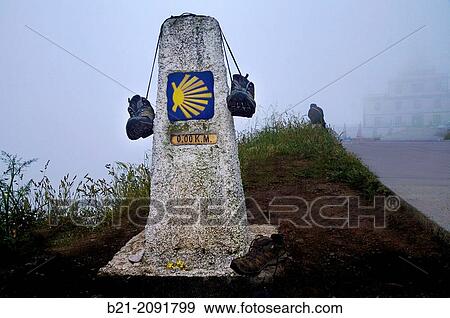 End of the St James Way at Fisterra lighthouse, Costa da Morte, La Corua, Galicia, Spain View Large Photo Image Stock Photo - End of the St James Way at Fisterra lighthouse, Costa da Morte, La Corua, Galicia, Spain. Fotosearch