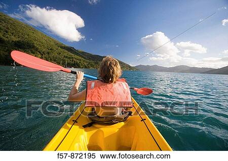 Stock Photography - Endeavour Inlet, Marlborough Sound, South Island, New Zealand. Fotosearch