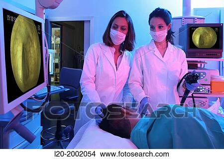 Endoscopy, Onkologikoa Hospital, Oncology Institute, Case Center for prevention, diagnosis and treatment of cancer, Donostia, San Sebastian, Gipuzkoa, Basque Country, Spain. View Large Photo Image Picture - Endoscopy, Onkologikoa Hospital, Oncology Institute, Case Center for prevention, diagnosis and treatment of cancer, Donostia, San Sebastian, Gipuzkoa, Basque Country, Spain.. Fotosearch