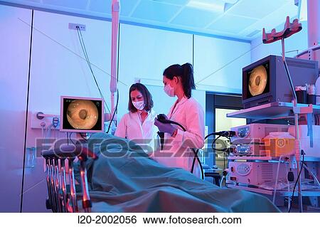 Endoscopy, Onkologikoa Hospital, Oncology Institute, Case Center for prevention, diagnosis and treatment of cancer, Donostia, San Sebastian, Gipuzkoa, Basque Country, Spain. View Large Photo Image Stock Photograph - Endoscopy, Onkologikoa Hospital, Oncology Institute, Case Center for prevention, diagnosis and treatment of cancer, Donostia, San Sebastian, Gipuzkoa, Basque Country, Spain.. Fotosearch