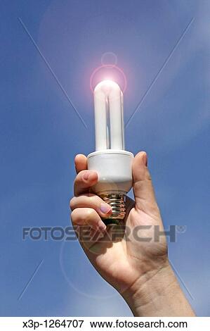 Energy saving bulb View Large Photo Image Stock Photo - Energy saving bulb. Fotosearch