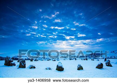 Stock Photo - England, Cumbria, The Lake District The popular Castlerigg Stone Circle near Keswick, dating back from the later Neolithic period. Fotosearch