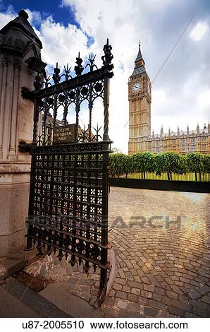 Stock Image - England, London, Big Ben Clock Tower.. Fotosearch