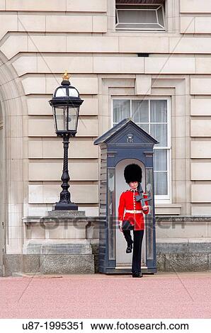 England, London, Buckingham Palace, Royal Guard at Buckingham Palace. View Large Photo Image Stock Image - England, London, Buckingham Palace, Royal Guard at Buckingham Palace.. Fotosearch