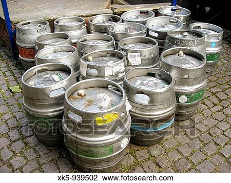 English beer kegs. View Large Photo Image Stock Image - English beer kegs.. Fotosearch