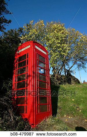English country phone box View Large Photo Image Stock Photo - English country phone box. Fotosearch