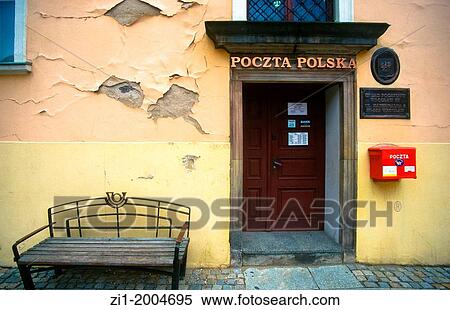 entrance of a post office in Gdansk, Poland View Large Photo Image Stock Photography - entrance of a post office in Gdansk, Poland. Fotosearch
