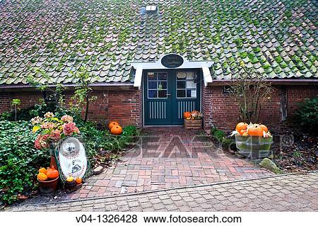 Entrance to a teahouse on the east frisian island of Spiekeroog, Lower Saxony, Germany, Europe View Large Photo Image Stock Photo - Entrance to a teahouse on the east frisian island of Spiekeroog, Lower Saxony, Germany, Europe. Fotosearch