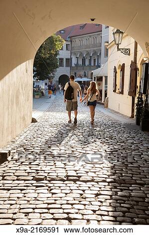 Entrance to Tyn Courtyard, Prague, Czech Republic, Europe. View Large Photo Image Stock Image - Entrance to Tyn Courtyard, Prague, Czech Republic, Europe.. Fotosearch