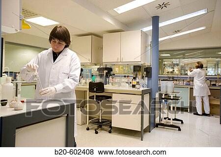 Stock Photo - Environmental inorganic chemistry laboratory. Fundacion Inasmet-Tecnalia. Donostia, San Sebastian, Euskadi. Spain.. Fotosearch