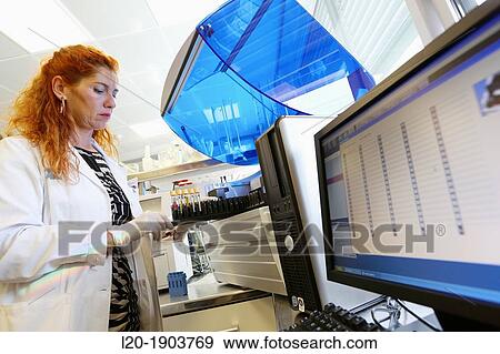Enzyme immunoassay analysis, Automated ELISA Processing System, Analysis Laboratory, Onkologikoa Hospital, Oncology Institute, Case Center for prevention, diagnosis and treatment of cancer, Donostia, San Sebastian, Gipuzkoa, Basque Country, Spain View Large Photo Image Stock Photo - Enzyme immunoassay analysis, Automated ELISA Processing System, Analysis Laboratory, Onkologikoa Hospital, Oncology Institute, Case Center for prevention, diagnosis and treatment of cancer, Donostia, San Sebastian, Gipuzkoa, Basque Country, Spain. Fotosearch