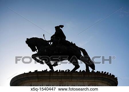 Equestrian statue of the king Dom Joao I, Lisbon View Large Photo Image Stock Photo - Equestrian statue of the king Dom Joao I, Lisbon. Fotosearch